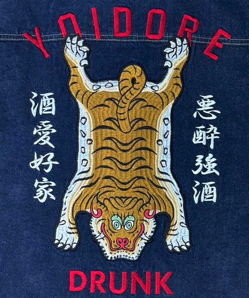 「JACKROSE」 デニムジャケット L ダークインディゴブルー メンズ_画像6