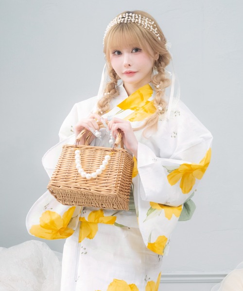 Retica（レティカ） ゆかた 浴衣 浴衣セット レディース イエロー