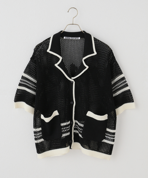 カーディガン ANNA SUI NYC / アナスイエヌワイシー メッシュニット