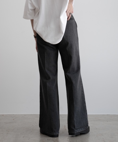 「Casper John」 デニムパンツ MEDIUM グレー系その他 メンズ_画像8