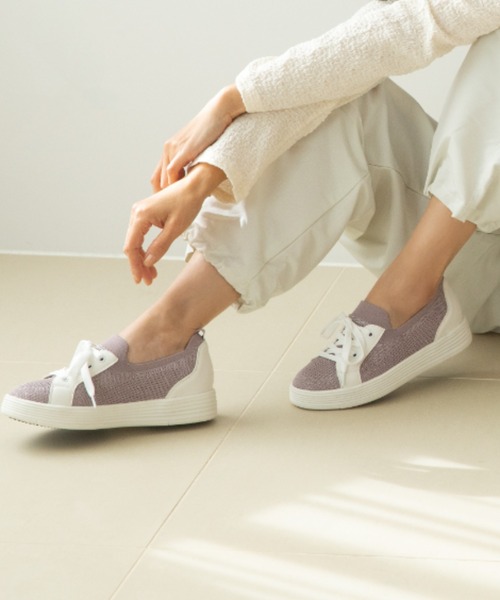 「HEAL ME」 ローカットスニーカー 23.0cm ピンク レディース_画像8