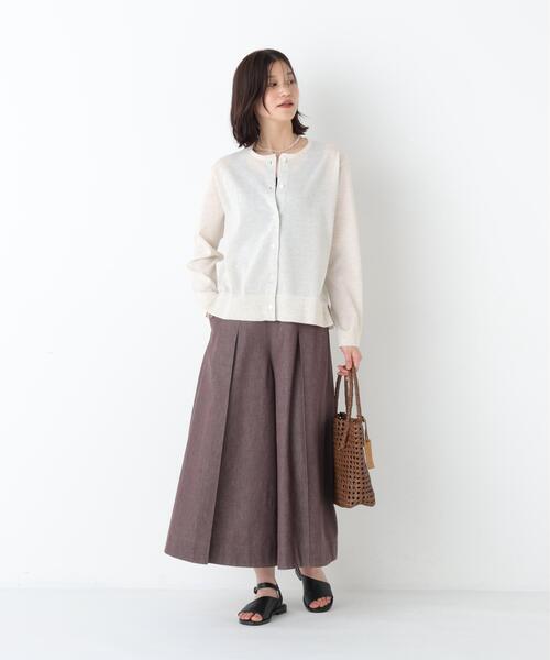 「human woman」 デニムパンツ LARGE ネイビー レディース_画像5