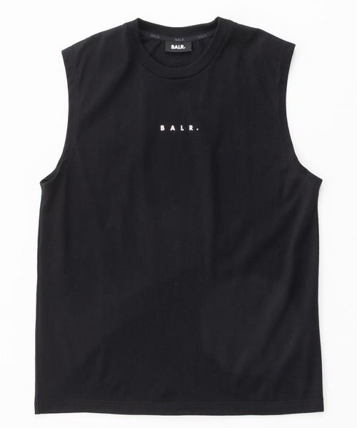 balr. タンクトップ ブラック BALR.（ボーラー） タンクトップ N/S TOP メンズ レディース