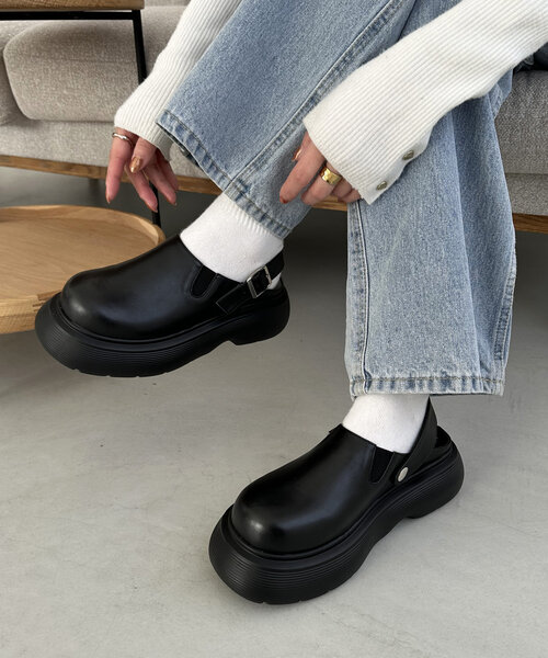 「DISCOAT」 ヒールサンダル X-LARGE ブラウン系その他 レディース_画像3
