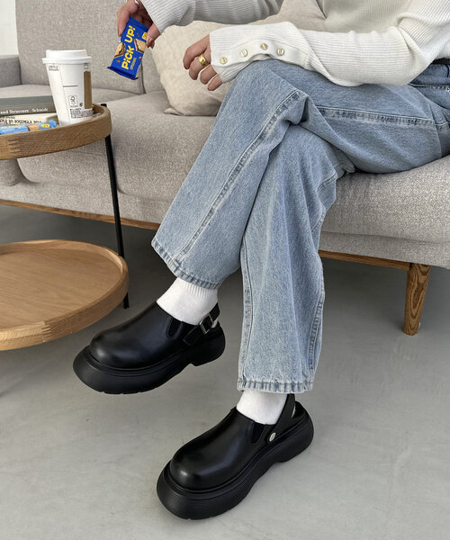 「DISCOAT」 ヒールサンダル X-LARGE ブラウン系その他 レディース_画像5