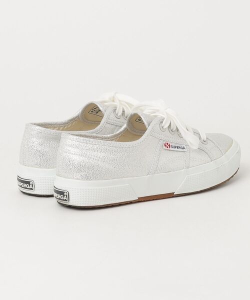 「SUPERGA」 ローカットスニーカー 35 シルバー レディース_画像2
