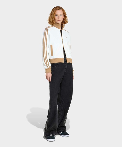  Originals ベロアニット トラックトップ M adidas（アディダス） ジャージ オリジナルス ベロア ニット トラック