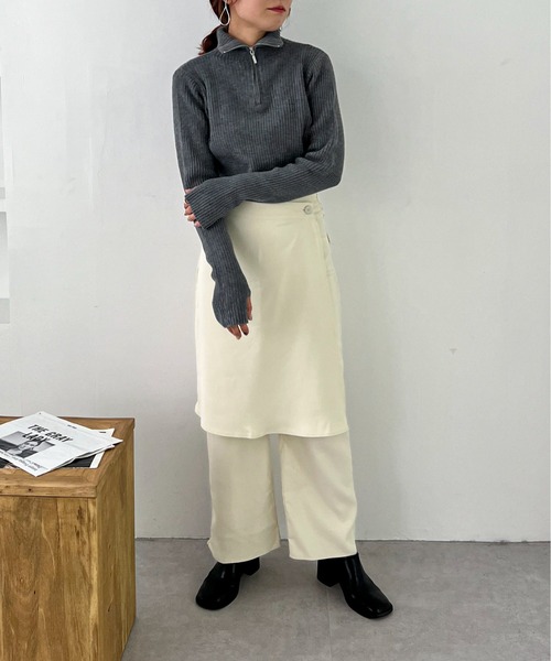 「feepur」 スラックス SMALL ブラック レディース_画像3
