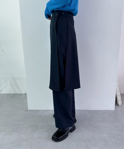 「feepur」 スラックス SMALL ブラック レディース_画像9