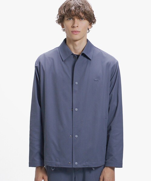 LACOSTE（ラコステ） シャツ ポリエステルピーチコーチジャケット