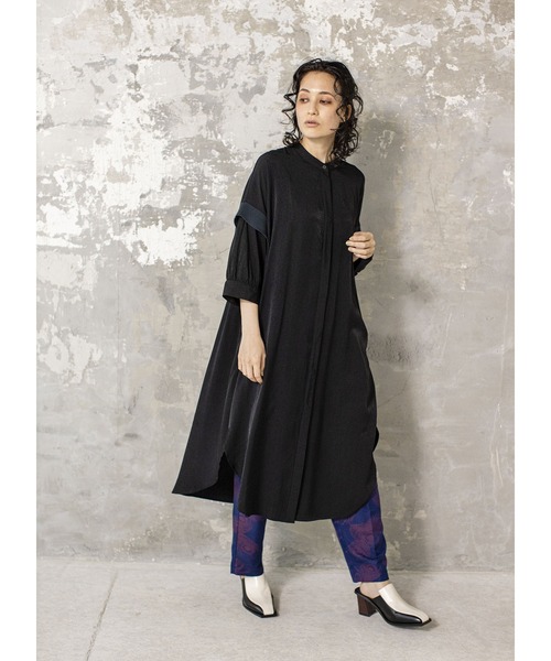 「OSMOSIS」 「loaf」長袖ワンピース ONE SIZE アイボリー レディース_画像3