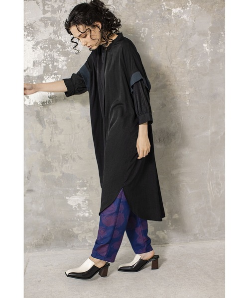 「OSMOSIS」 「loaf」長袖ワンピース ONE SIZE アイボリー レディース_画像4