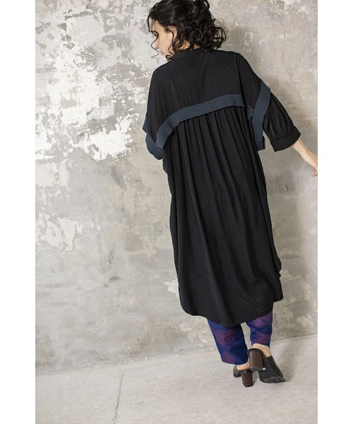 「OSMOSIS」 「loaf」長袖ワンピース ONE SIZE アイボリー レディース_画像5
