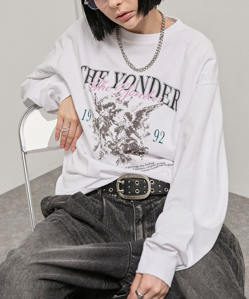 tシャツ 「Alfred Alex」Vintage Rock Graphic L/S Tee / ヴィンテージ
