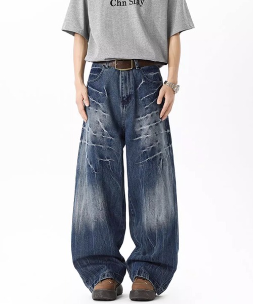 「WESTBOY」 デニムパンツ M ブルー メンズ_画像2