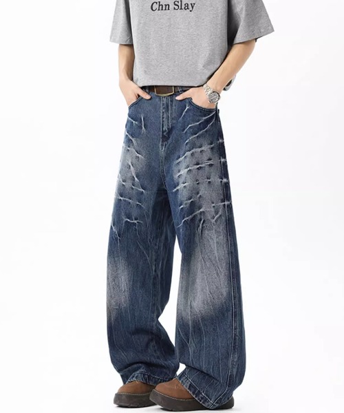 「WESTBOY」 デニムパンツ M ブルー メンズ_画像3