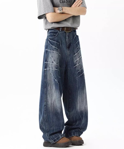 「WESTBOY」 デニムパンツ M ブルー メンズ_画像5