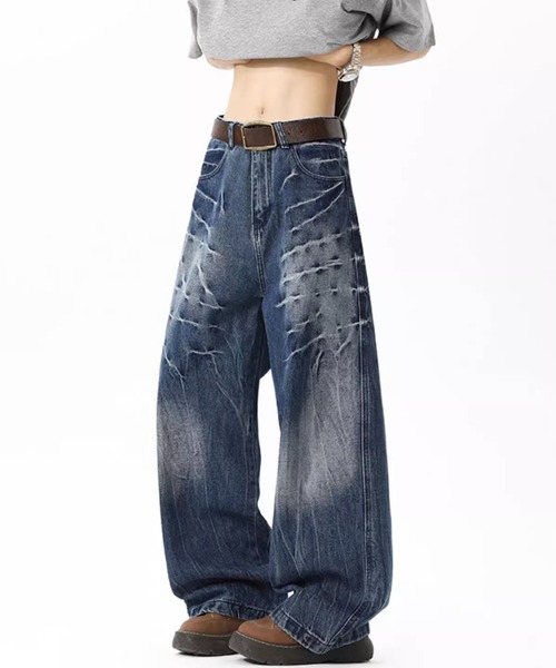 「WESTBOY」 デニムパンツ M ブルー メンズ_画像6