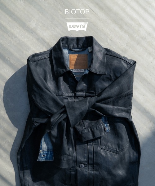Levi's x BIOTOP デニムジャケット ブラック S BIOTOP（ビオトープ） 「Levi's」デニムジャケット X-SMALL ブラック