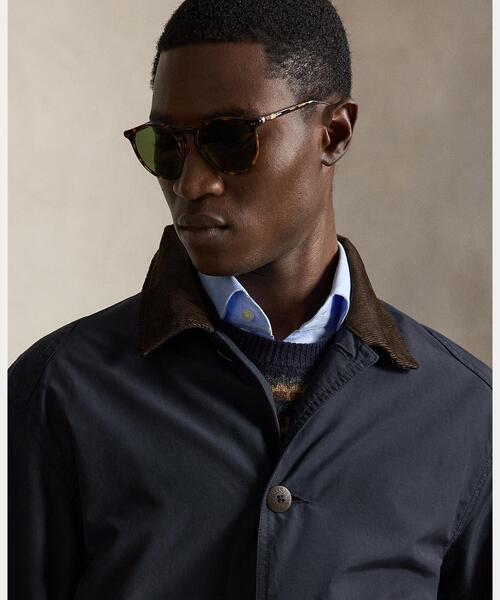 ポロラルフローレンリネンジャケットカバーオールスラックスアロハCALDWELL POLO RALPH LAUREN（ポロ・ラルフローレン） ラルフローレン