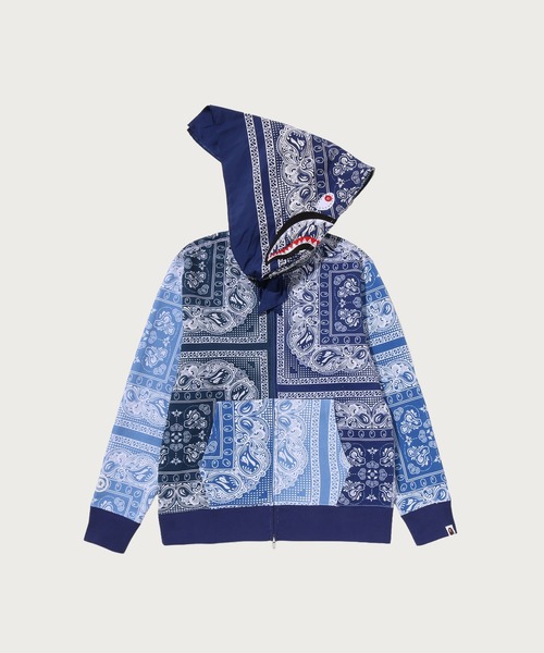 A BATHING APE メンズパーカー（色：レッド系）｜トップス