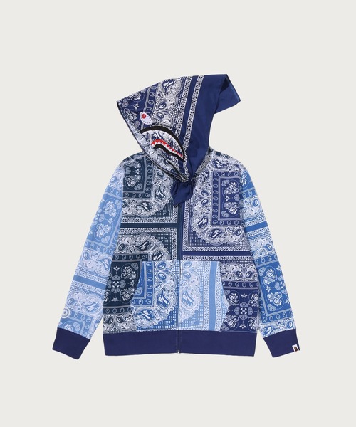 A BATHING APE メンズパーカー（色：レッド系）｜トップス