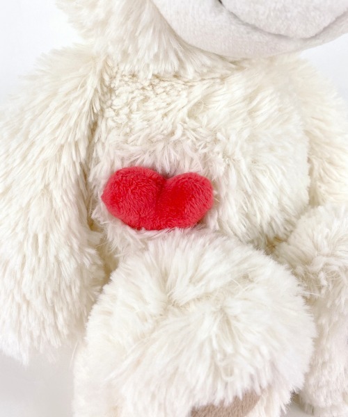 nici おもちゃ NICI/ぬいぐるみ ラブベア クラシック ホワイト