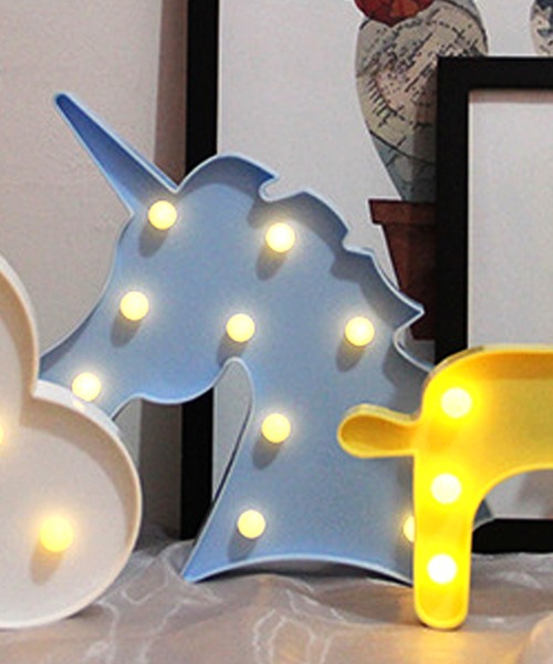 照明 正規品新品未使用品 Led照明 おしゃれなスタンドマーキーライト1 381円