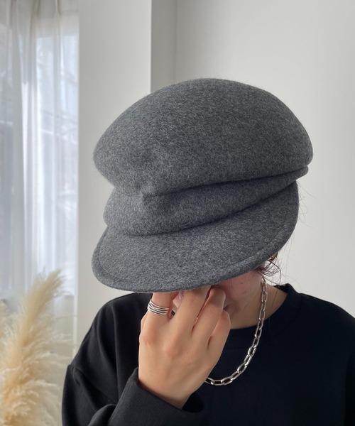 210nouve（トゥージュヌーヴ） 帽子 キャスケット フェルト