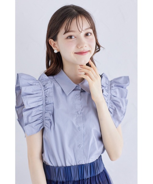 tocco closet（トッコ クローゼット） ブラウス シャツ 肩ギャザー