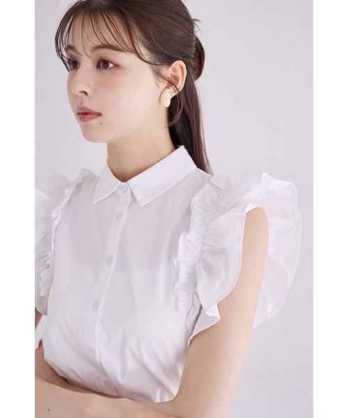 tocco closet（トッコ クローゼット） ブラウス シャツ 肩ギャザー