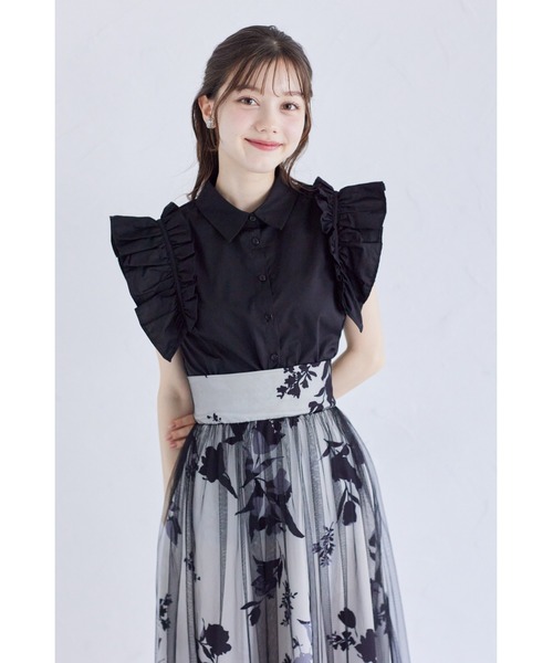 tocco closet（トッコ クローゼット） ブラウス シャツ 肩ギャザー