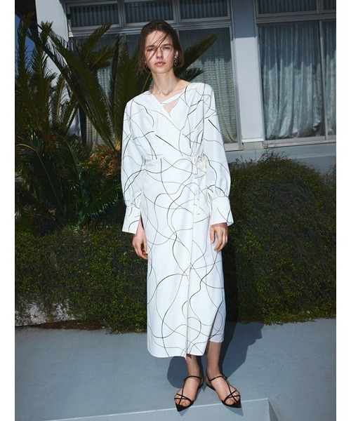 楽天スーパーセール ワンピース ジオメトリープリントカシュクールワンピース ワンピース チュニック Neobuild Com Br