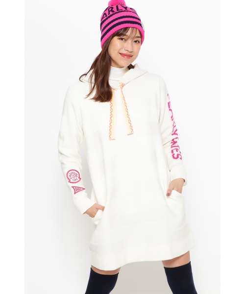 【新品】パーリーゲイツ　ニットワンピース PEARLY GATES ワンピース 「PEARLY GATES」ウールカシミヤ