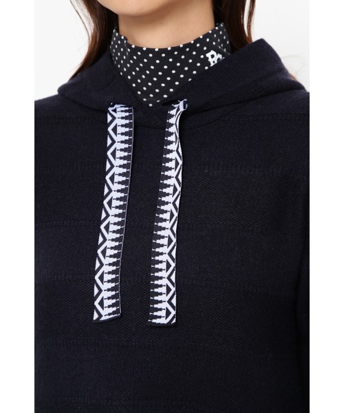 パーリーゲイツ　フーディワンピース PEARLY GATES ワンピース 「PEARLY GATES」ウールカシミヤ