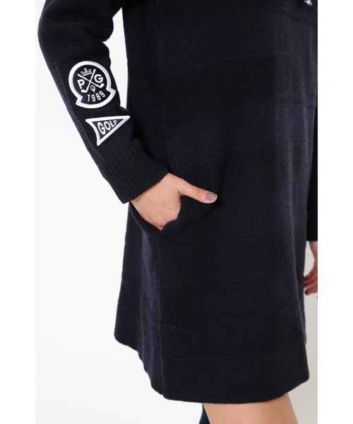 ☆新品☆【PEARLY GATES】ニットワンピース PEARLY GATES ワンピース 「PEARLY GATES」ウールカシミヤ