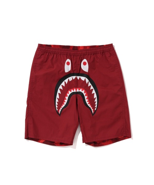 A BATHING APE パンツ COLOR CAMO SHARK REVERSIBLE SHORTS M メンズ