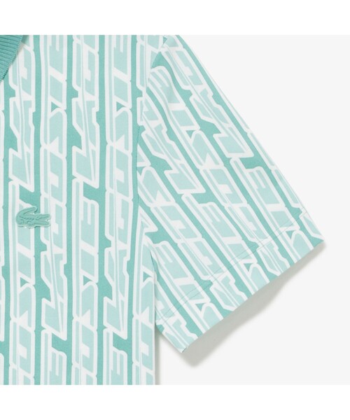 LACOSTE ポロシャツ ストリートテキスタイルテクニカル