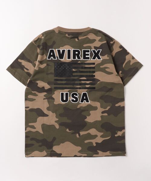 AVIREX tシャツ 「WEB＆DEPOT限定」AVIREX/アヴィレックス/ 半袖