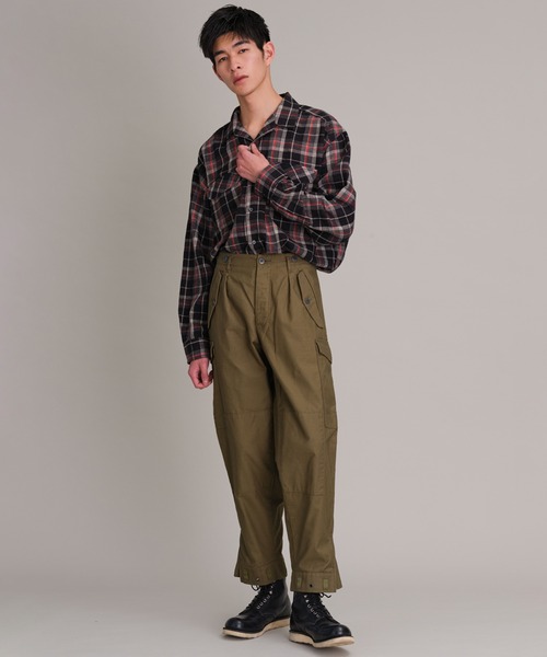 Johnbull（ジョンブル） ワイドパンツ カーゴパンツ 「Sewing Chop O