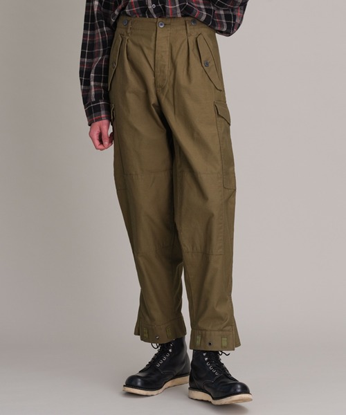 ジョンブル　Sewing Chop Oalls スウェーデン軍 M-59 sco Johnbull（ジョンブル） カーゴパンツ 「Sewing Chop O'alls」SWEDISH