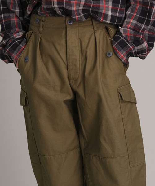 ジョンブル　Sewing Chop Oalls スウェーデン軍 M-59 sco Johnbull（ジョンブル） カーゴパンツ 「Sewing Chop O'alls」SWEDISH