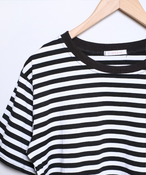 NKNIT ンニット ボーダー ハート柄 半袖 Tシャツ 23SS-0332 NKNIT ンニット ボーダー ハート柄 半袖 Tシャツ 23SS-0332