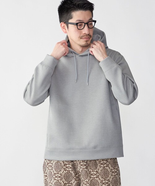 SHIPS（シップス） パーカー SHIPS: ハイゲージ ミラノリブ ポンチ