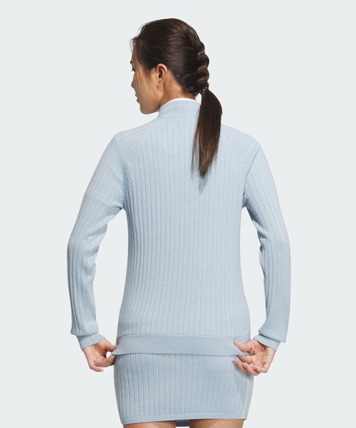 adidas（アディダス） ニット セーター スリーストライプス 防風 長袖