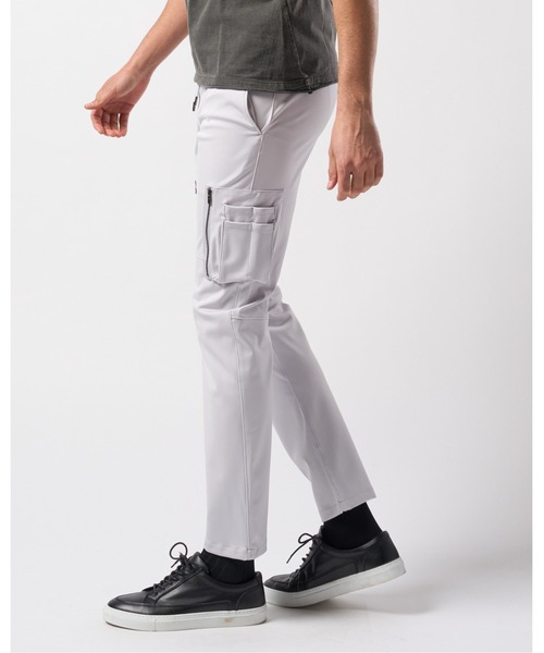 JNCO JEANS　コットンナイロンブレンド２WAYカーゴワークパンツグレー wjk カーゴパンツ banana work pants メンズ : ZOZOTOWN Yahoo