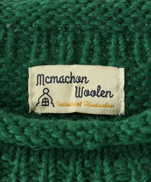 McMahon Knitting Mills】セーター緑Freeサイズ