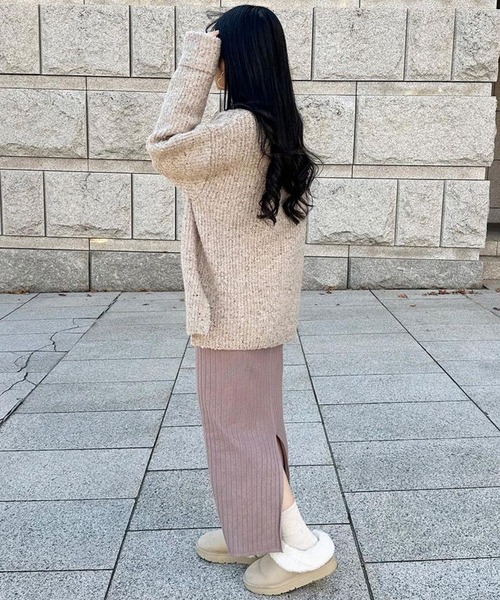 ROOP TOKYO ニット セーター メランジニットハイネック セーター