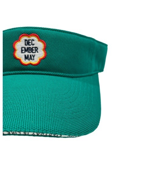 DECEMBERMAY サンバイザー DECEMBERMAY サンバイザー 「UNISEX」Knit Logo sun visor