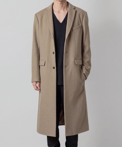 ATO(アトウ) チェスターコート コート CHESTERFIELD COAT メンズ ATO(アトウ) チェスターコート コート CHESTERFIELD COAT メンズ